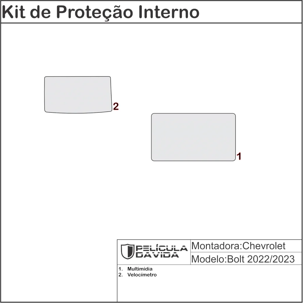 Kit full ppf Bolt 2022 2023